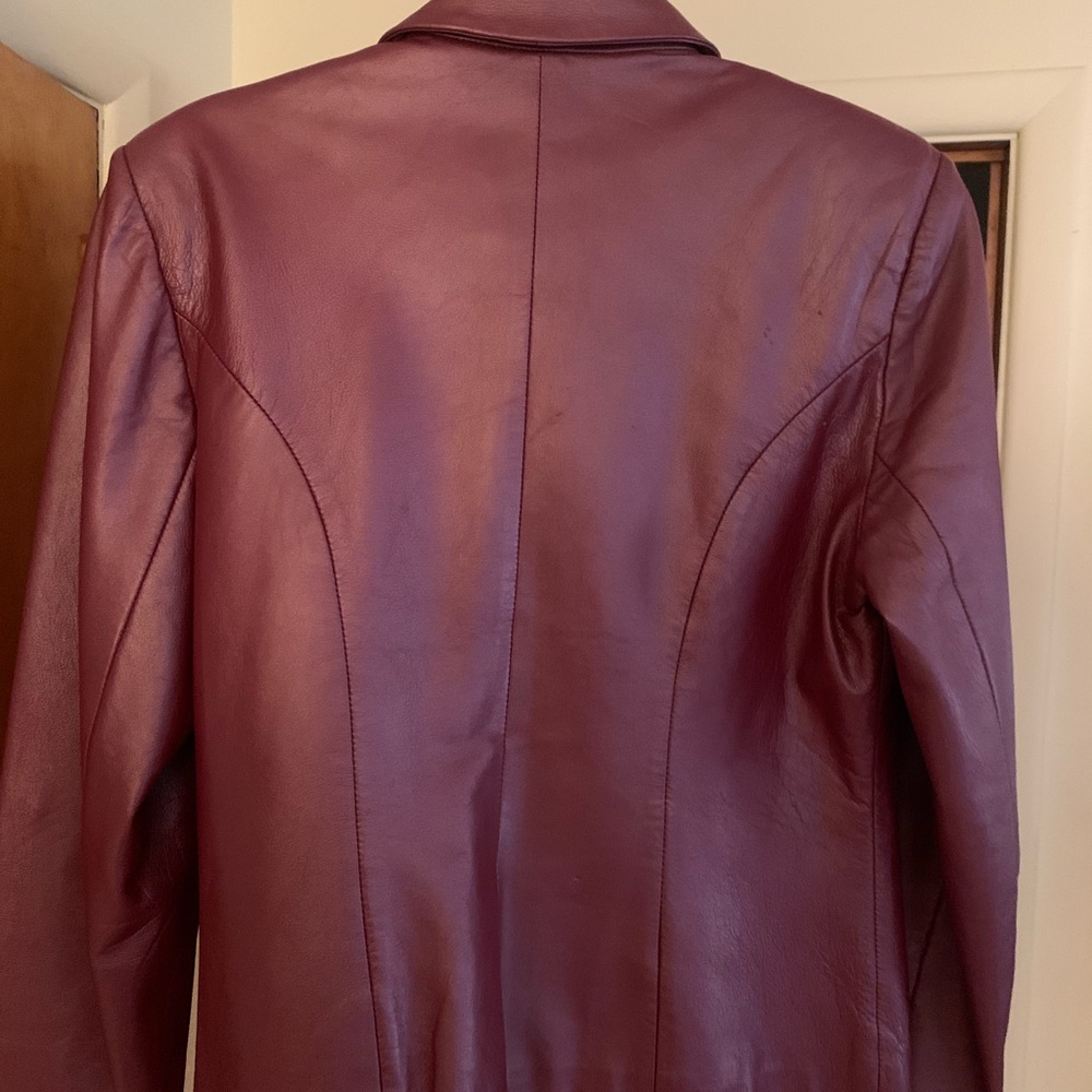 Woman’s leather jacket